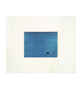 Postal con paspartú “Bleu III”, 1961