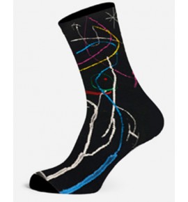 Adult socks "La Nuit Etroite"
