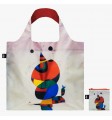 Foldable bag "Woman, bird and Star"