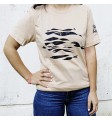 Camiseta Klee "Wandernde Fische"