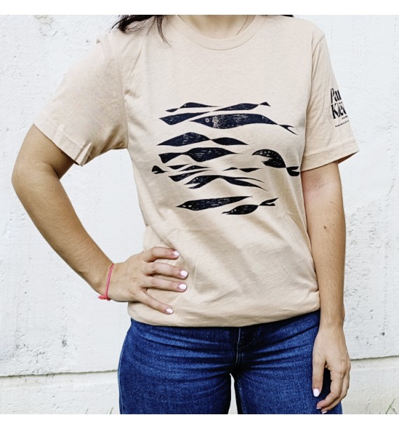 Klee t-shirt "Wandernde Fische"