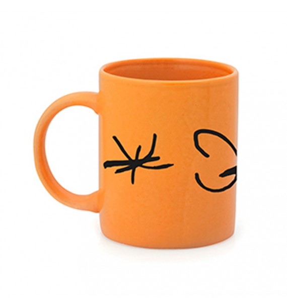 Orange logo mug