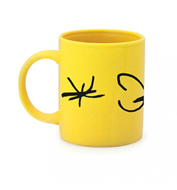 Yellow logo mug
