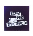 "Imaginary friends" lavender eraser