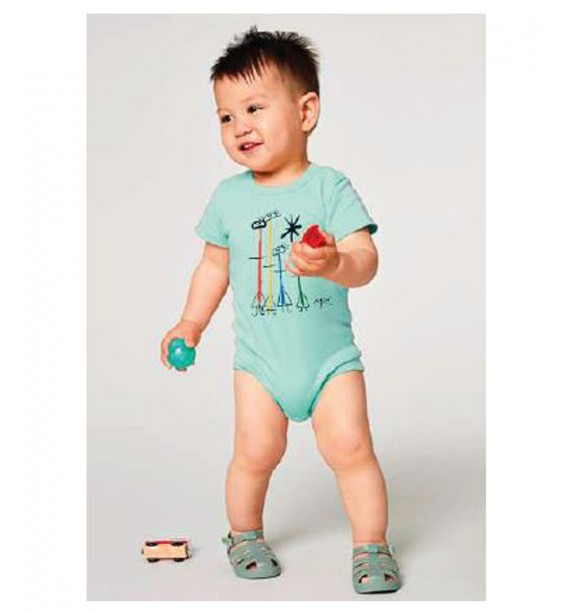 Baby bodysuit "Parler Seul"