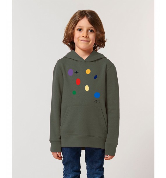 Kid's hoodie "Une petit pie"