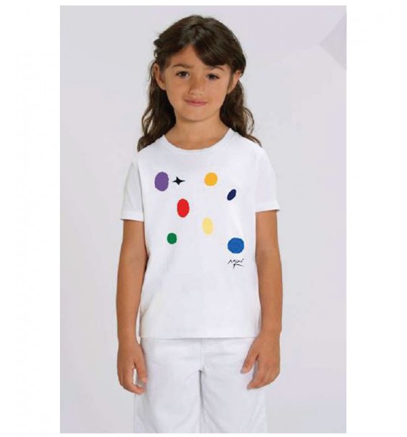 Camiseta infantil "Une petit pie"