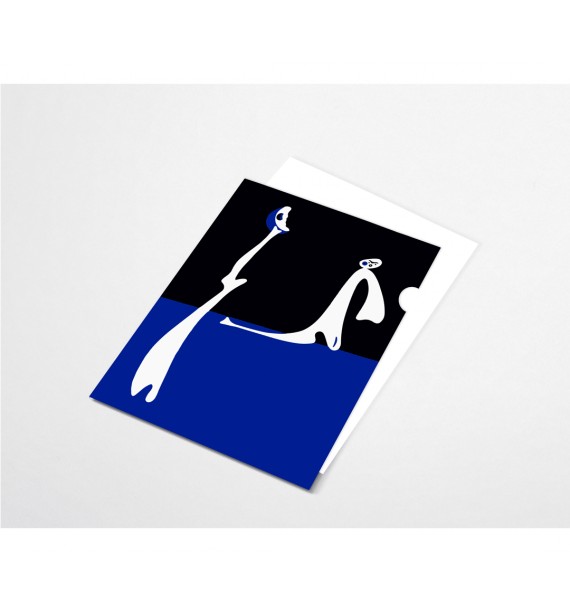 Blue "Pochoir" folder