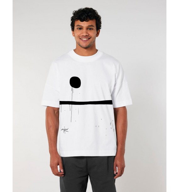 Camiseta oversize "Sense títol" blanca