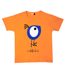 Camiseta naranja "Mironí"