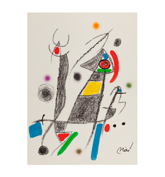 "Maravillas con variaciones acrósticas en el jardín de Miró", 1975 (mod. 6)