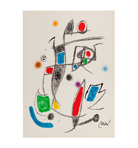 "Maravillas con variaciones acrósticas en el jardín de Miró", 1975 (mod. 10)