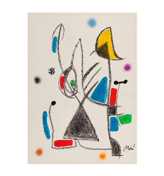 "Maravillas con variaciones acrósticas en el jardín de Miró", 1975 (mod. 16)