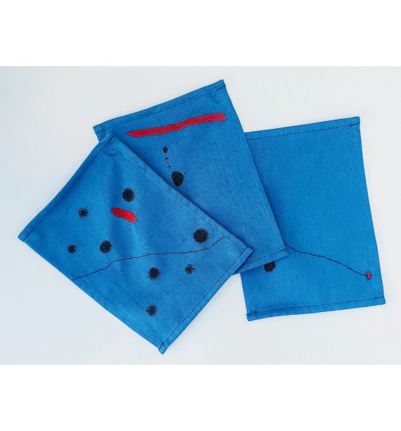 Set de servilletas "Bleu"
