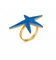 "Blue Star" Ring
